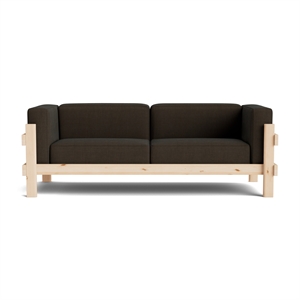 Normann Copenhagen Kube 3-Seater Sofa Fyrretræ/Remix 356