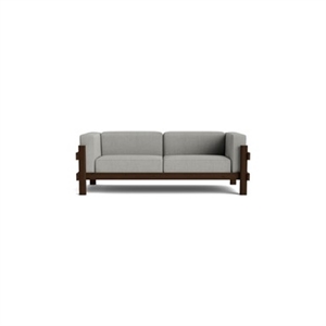 Normann Copenhagen Kube 3-Seater Sofa Mørkebrun/Remix 133