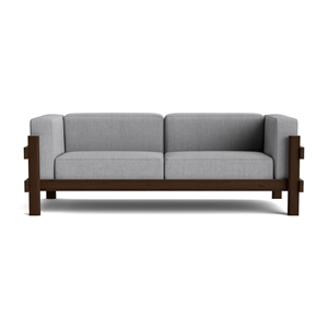 Normann Copenhagen Kube 3-Seater Sofa Mørkebrun/Remix 143