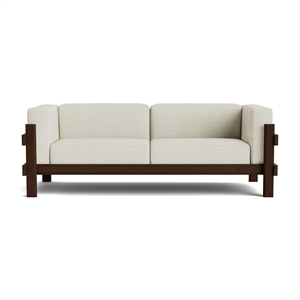 Normann Copenhagen Kube 3-Seater Sofa Mørkebrun/Remix 223