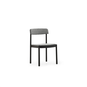 Normann Copenhagen Timb Spisebordsstol Polstret Sort/Hallingdal 166
