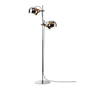 Halo Design DC Gulvlampe 2-Arme Ø18 Krom
