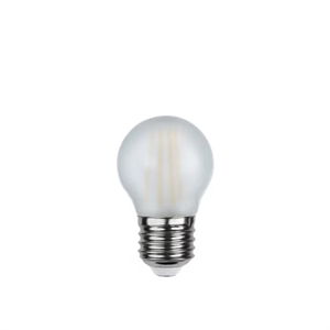 Globen Lighting E27 LED Filament Globe Pære 4W Frostet