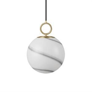 Halo Design Stockholm Pendel Ø25 Marble Grey