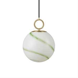 Halo Design Stockholm Pendel Ø25 Marble Green