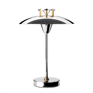 Halo Design Mini Stepp 1-2-3 Transportabel Bordlampe Krom