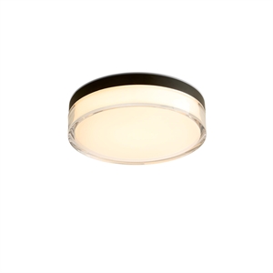 Halo Design Clear Loftlampe Ø23 Akryl/Sort