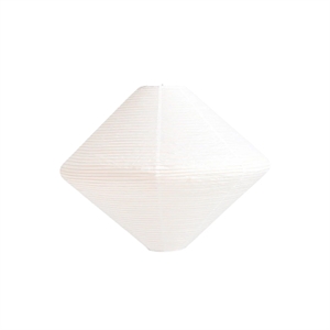 Hay Paper Shade Diamond Skærm Uden Ledning Ø80 Klassisk Hvid