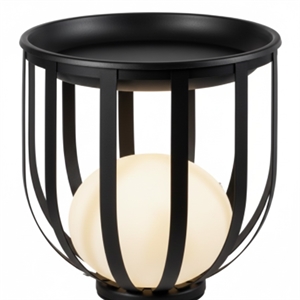 Estiluz Bols Gulvlampe Lav Antracit