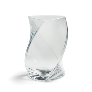 Piet Hein Twister Vase 24 cm Klar