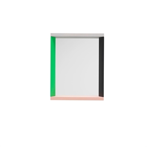 Vitra Colour Frame Spejl Lille Grøn/Pink