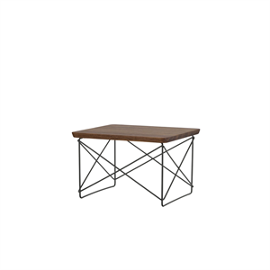 Vitra Occasional Table LTR Sengebord/Sidebord Mørk Valnød/Sort