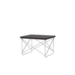 Vitra Occasional Table LTR Sengebord/Sidebord Mørk Eg/Rustfri Stål