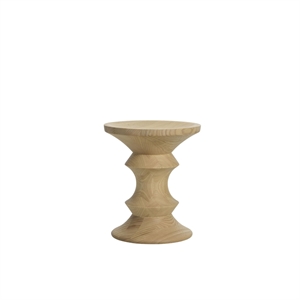 Vitra Eames Stool Model C Skammel Natural Kastanje