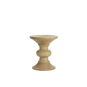 Vitra Eames Stool Model B Skammel Natural Kastanje
