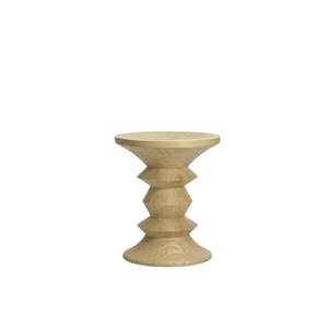 Vitra Eames Stool Model A Skammel Natural Kastanje