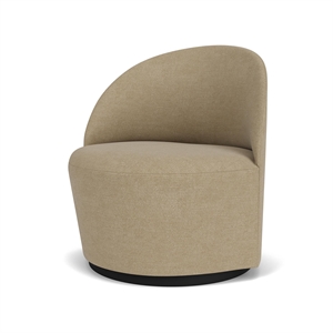 Audo Tearoom Lænestol Med Swivel Beige/Audo Bouclé