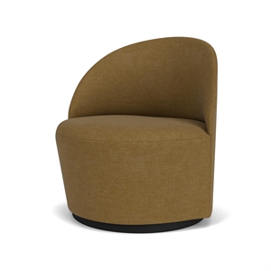 Audo Tearoom Lænestol Med Swivel Guld/Audo Bouclé