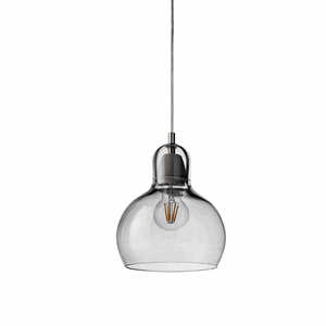 &tradition Mega Bulb SR2 Pendel Sølv M. Klar Ledning