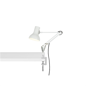 Anglepoise Type 75 Mini Lampe med Klemme Alpine White