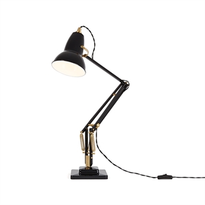 Anglepoise Original 1227 Messing Bordlampe Jet Black