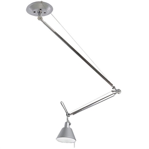 Artemide Tolomeo Decentrata Pendel Aluminium Diffuser