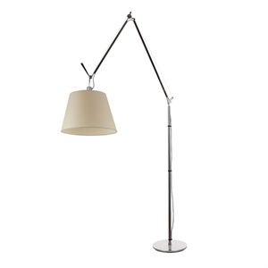 Artemide Tolomeo Mega Gulvlampe Pergament 42 cm skærm