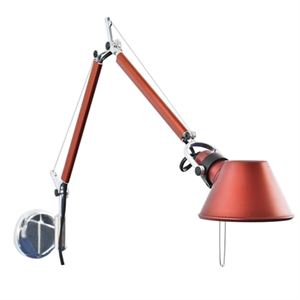 Artemide Tolomeo Micro Væglampe Rød