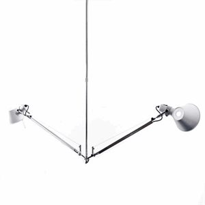 Artemide Tolomeo 2 Bracci Pendel Aluminium