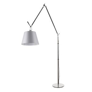 Artemide Tolomeo Mega Gulvlampe Satin 36 cm skærm m. lysdæmper