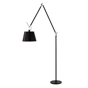 Artemide Tolomeo Mega Gulvlampe Sort 36 cm skærm