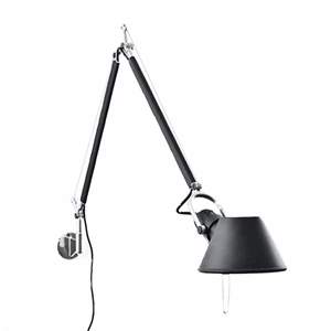 Artemide Tolomeo Væglampe Sort