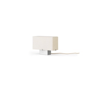 Audo Nonna Bordlampe H24 Børstet Aluminium/Sand
