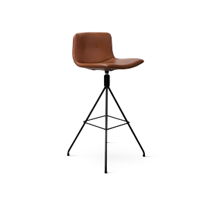 Bent Hansen Primum Barstol Med Swivel Høj Sort/Zenso 3 223
