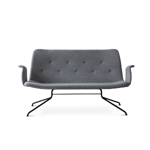 Bent Hansen Primum Sofa Sort/Hallingdal 65-116