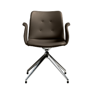 Bent Hansen Primum 4-Star Spisebordsstol Poleret Stål/Zenso 3 230