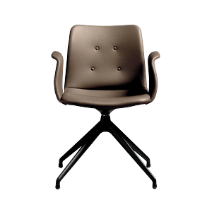 Bent Hansen Primum 4-Star Spisebordsstol Med Swivel Sort/Zenso 3 292