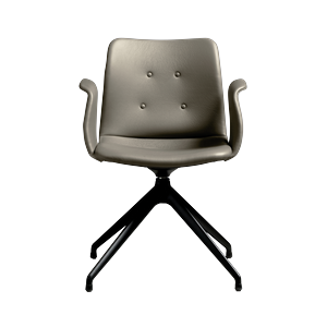 Bent Hansen Primum 4-Star Spisebordsstol Med Swivel Sort/Zenso 3 214