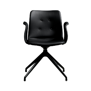Bent Hansen Primum 4-Star Spisebordsstol Med Swivel Sort/Zenso 3 207