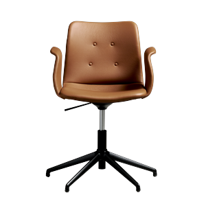 Bent Hansen Primum 5-Star Drejestol Med Swivel Sort/Zenso 3 223