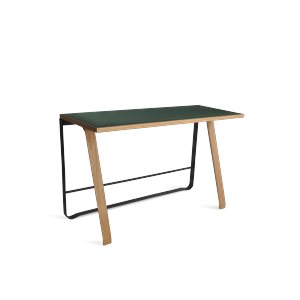 Bent Hansen Hemingway Skrivebord Med USB-stik Grøn/Eg