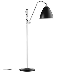 GUBI Bestlite BL3M Gulvlampe Sort & Krom