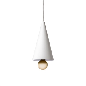Petite Friture CHERRY Lille Pendel Hvid & Guld