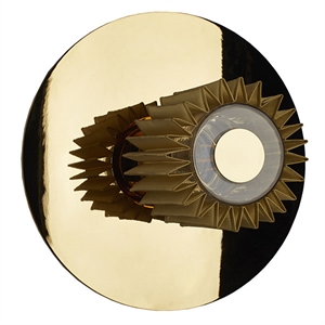 In The Sun 270 Væglampe Guld & Guld