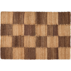Decotique Chess Dørmåtte 60x90 Jute/Brun