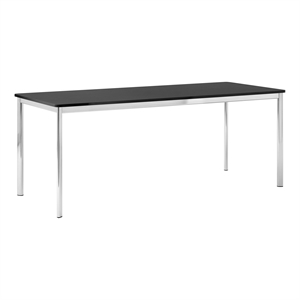 &Tradition Drip HW59 Bord Sort/Poleret Aluminium