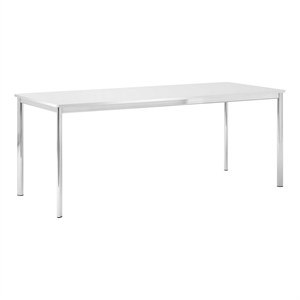 &Tradition Drip HW59 Bord Off White/Poleret Aluminium