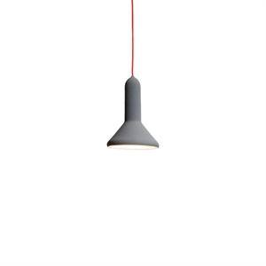 Established & Sons Torch S1 Pendel Grå M. Rød Ledning