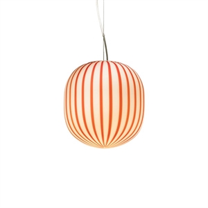 Established & Sons Filigrana Light S2 Cylinder Ø22 - Red Canes