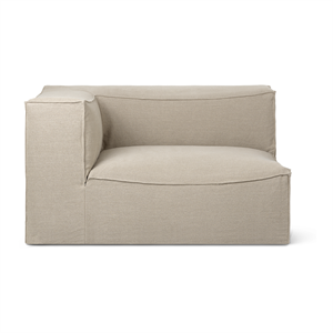 Ferm Living Catena Sofa Armrest L L400 Rich Linen Natural